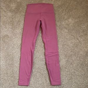 Lululemon pink align leggings